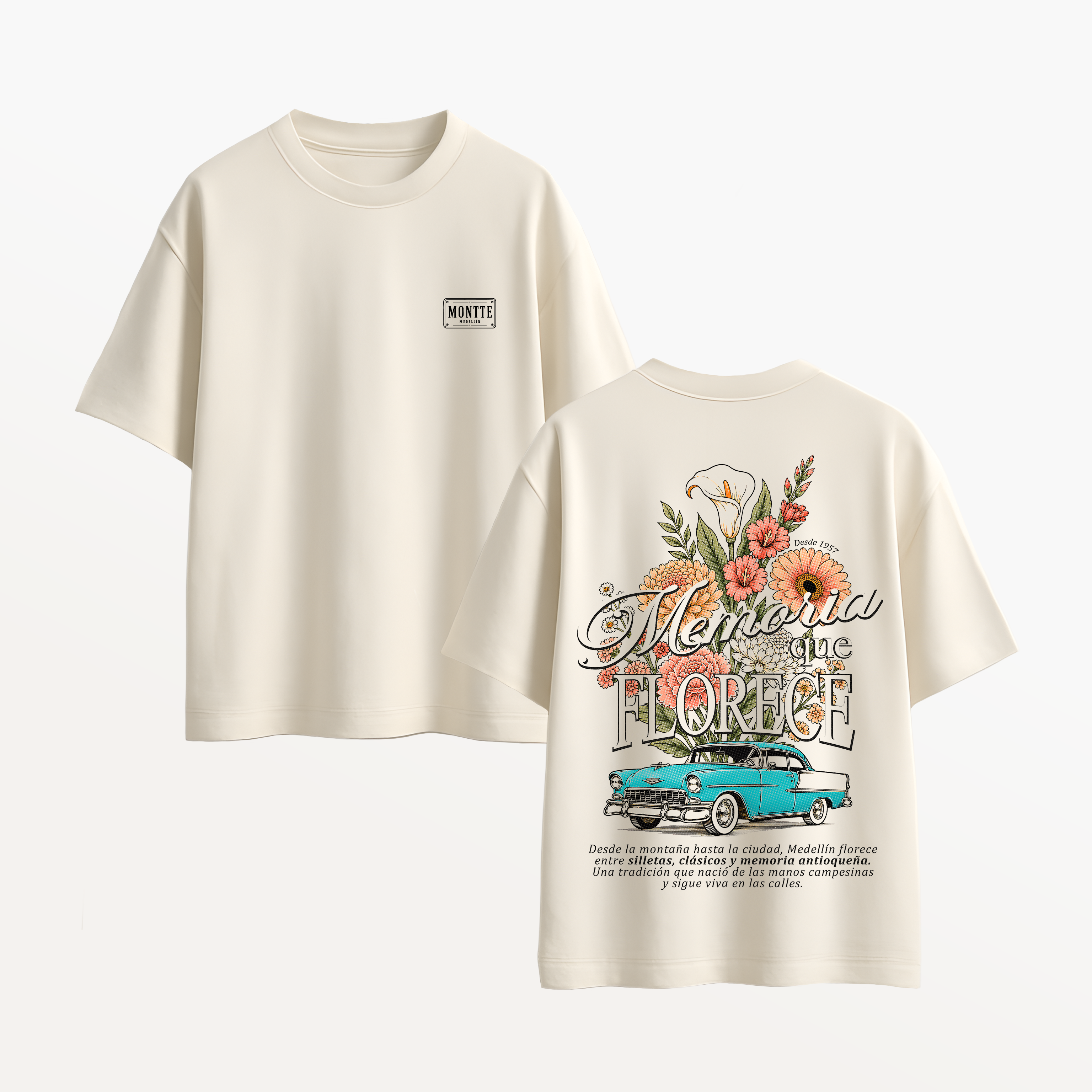 Camiseta Memoria que Florece | Edición Feria de las Flores